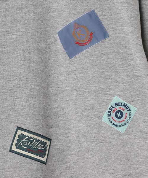 PINK HOUSE / ピンクハウス カットソー | ネームワッペンいっぱいカットソー | 詳細10