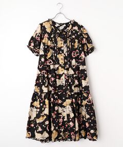 PINK HOUSE / ピンクハウス ロング・マキシ丈ワンピース | テディローズプリントミディワンピース