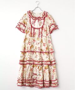 PINK HOUSE / ピンクハウス ロング・マキシ丈ワンピース | テディローズプリントワンピース