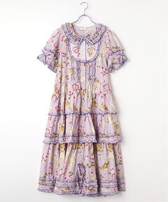 PINK HOUSE / ピンクハウス ロング・マキシ丈ワンピース | テディローズプリントワンピース