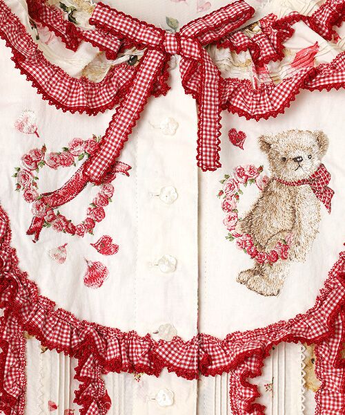 PINK HOUSE / ピンクハウス ロング・マキシ丈ワンピース | テディローズプリントワンピース | 詳細2