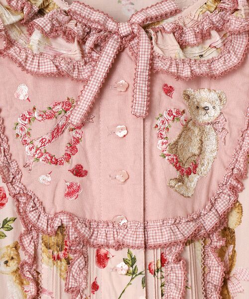 PINK HOUSE / ピンクハウス ロング・マキシ丈ワンピース | テディローズプリントワンピース | 詳細3