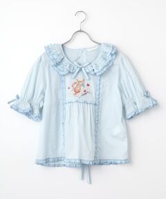 PINK HOUSE / ピンクハウス シャツ・ブラウス | テディローズ刺繍使いブラウス