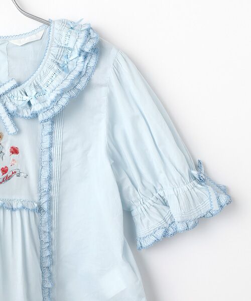 PINK HOUSE / ピンクハウス シャツ・ブラウス | テディローズ刺繍使いブラウス | 詳細5