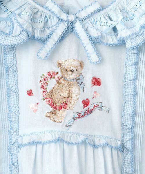 PINK HOUSE / ピンクハウス シャツ・ブラウス | テディローズ刺繍使いブラウス | 詳細7