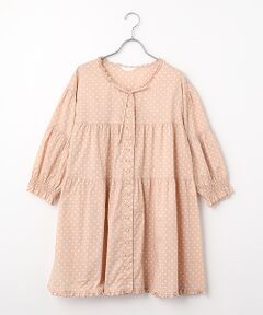 PINK HOUSE / ピンクハウス チュニック | 水玉プリントチュニックブラウス