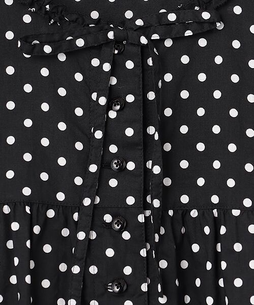 PINK HOUSE / ピンクハウス チュニック | 水玉プリントチュニックブラウス | 詳細1