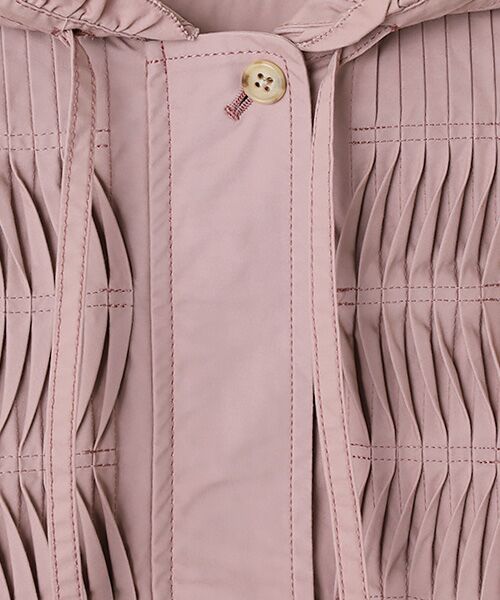 PINK HOUSE / ピンクハウス ブルゾン | フリル使いフードブルゾン | 詳細2