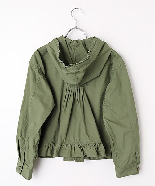 PINK HOUSE / ピンクハウス ブルゾン | フリル使いフードブルゾン | 詳細3