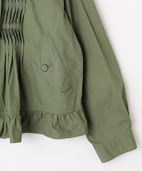 PINK HOUSE / ピンクハウス ブルゾン | フリル使いフードブルゾン | 詳細5