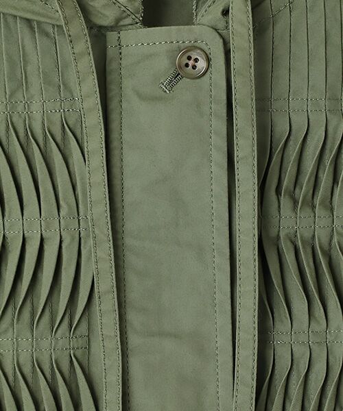 PINK HOUSE / ピンクハウス ブルゾン | フリル使いフードブルゾン | 詳細8