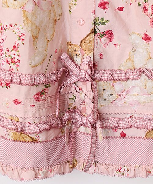 PINK HOUSE / ピンクハウス ロング・マキシ丈スカート | テディローズプリントスカート | 詳細3