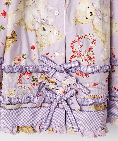 PINK HOUSE / ピンクハウス ロング・マキシ丈スカート | テディローズプリントスカート | 詳細10