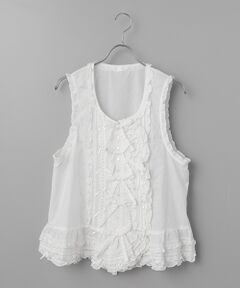 PINK HOUSE / ピンクハウス ベスト | リボンモチーフいっぱいベスト