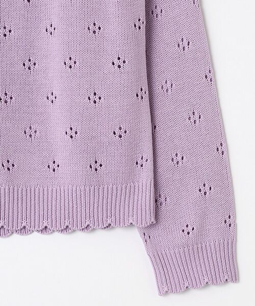 PINK HOUSE / ピンクハウス カーディガン・ボレロ | テディ＆ローズモチーフヨークニットカーディガン | 詳細8