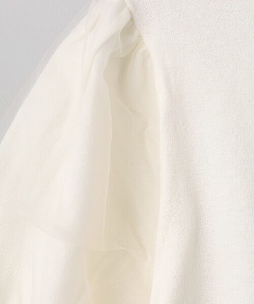 PINK HOUSE / ピンクハウス ニット・セーター | チュール使いパフスリーブニット | 詳細2