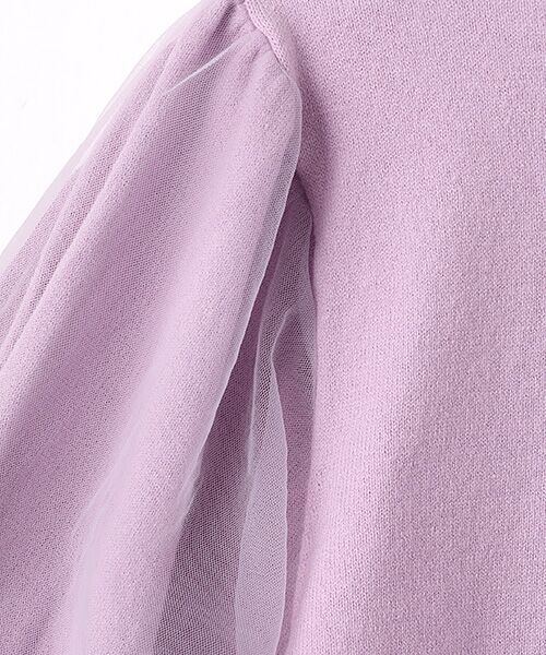 PINK HOUSE / ピンクハウス ニット・セーター | チュール使いパフスリーブニット | 詳細11