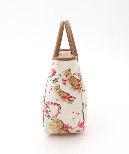 PINK HOUSE / ピンクハウス トートバッグ | テディローズプリントキルティングバッグ | 詳細2