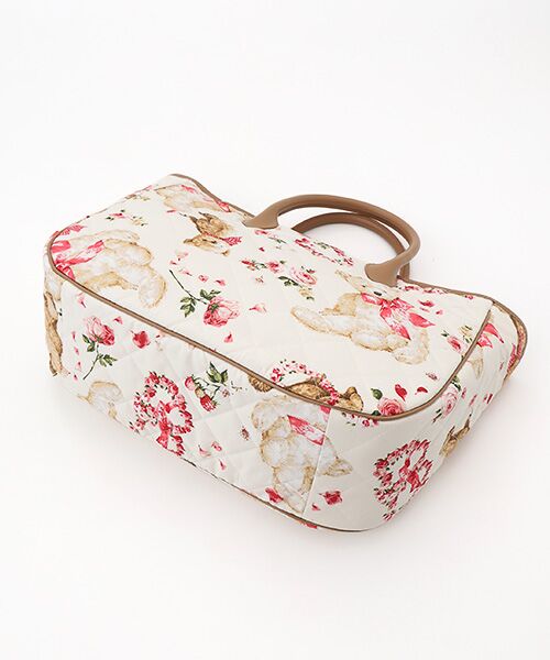 PINK HOUSE / ピンクハウス トートバッグ | テディローズプリントキルティングバッグ | 詳細4