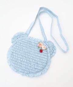 PINK HOUSE / ピンクハウス ショルダーバッグ | テディシルエットフリルポシェット