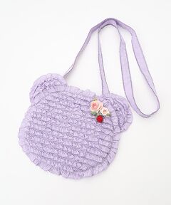 PINK HOUSE / ピンクハウス ショルダーバッグ | テディシルエットフリルポシェット