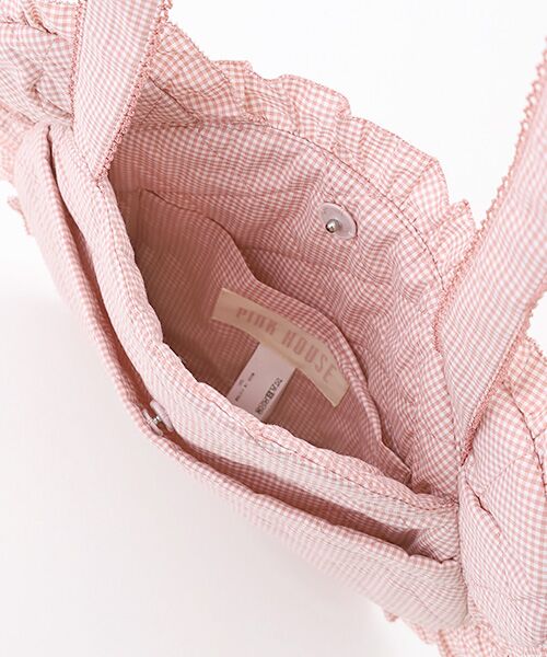 PINK HOUSE / ピンクハウス ショルダーバッグ | テディシルエットフリルポシェット | 詳細2