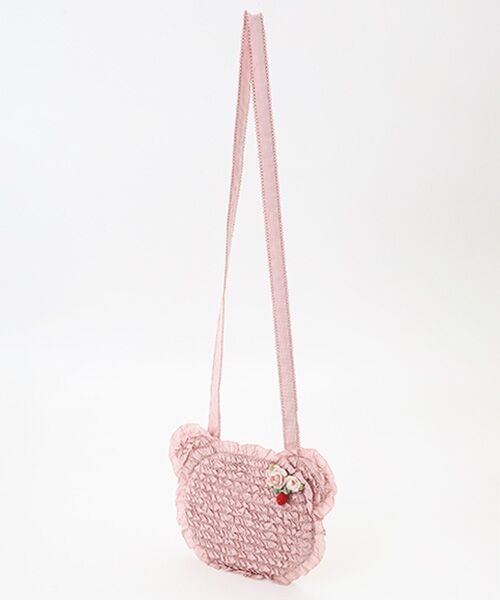 PINK HOUSE / ピンクハウス ショルダーバッグ | テディシルエットフリルポシェット | 詳細3