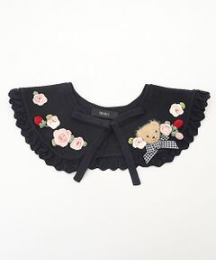 PINK HOUSE / ピンクハウス その他小物 | テディ＆ローズモチーフ付きティペット