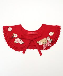 PINK HOUSE / ピンクハウス その他小物 | テディ＆ローズモチーフ付きティペット