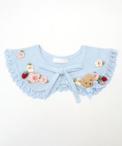 PINK HOUSE / ピンクハウス その他小物 | テディ＆ローズモチーフ付きティペット