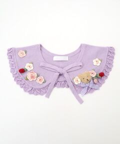 PINK HOUSE / ピンクハウス その他小物 | テディ＆ローズモチーフ付きティペット