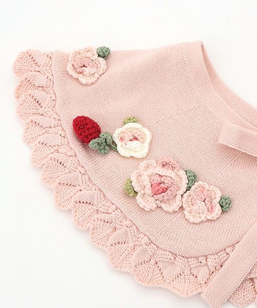 PINK HOUSE / ピンクハウス その他小物 | テディ＆ローズモチーフ付きティペット | 詳細2