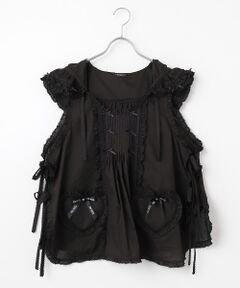 PINK HOUSE / ピンクハウス その他トップス | フード付きローンタブリエ