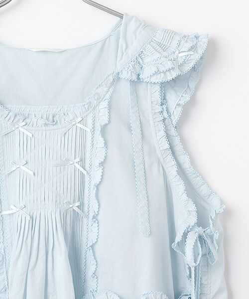 PINK HOUSE / ピンクハウス その他トップス | フード付きローンタブリエ | 詳細5