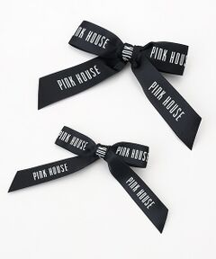 PINK HOUSE / ピンクハウス ブローチ・コサージュ | ロゴリボンミニブローチセット