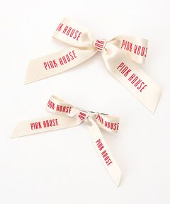 PINK HOUSE / ピンクハウス ブローチ・コサージュ | ロゴリボンミニブローチセット