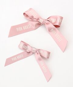 PINK HOUSE / ピンクハウス ブローチ・コサージュ | ロゴリボンミニブローチセット
