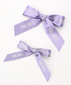 PINK HOUSE / ピンクハウス ブローチ・コサージュ | ロゴリボンミニブローチセット