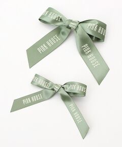 PINK HOUSE / ピンクハウス ブローチ・コサージュ | ロゴリボンミニブローチセット