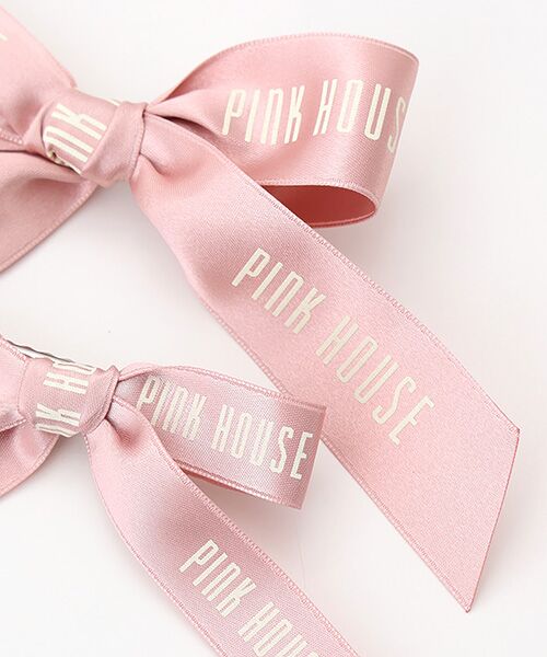 PINK HOUSE / ピンクハウス ブローチ・コサージュ | ロゴリボンミニブローチセット | 詳細2