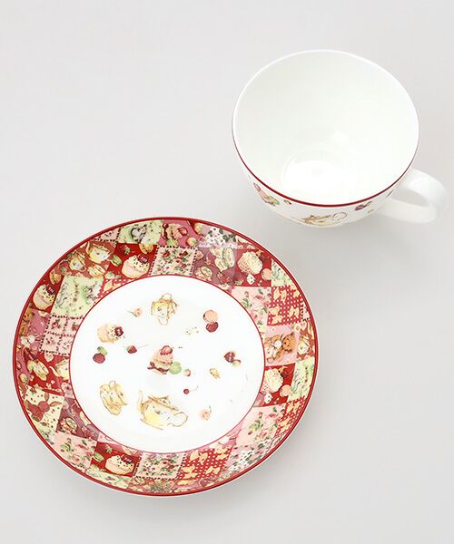 PINK HOUSE / ピンクハウス 食器 | 【PINK HOUSE LIFE STYLE】PH Tea Party 柄 カップ＆ソーサ― | 詳細2