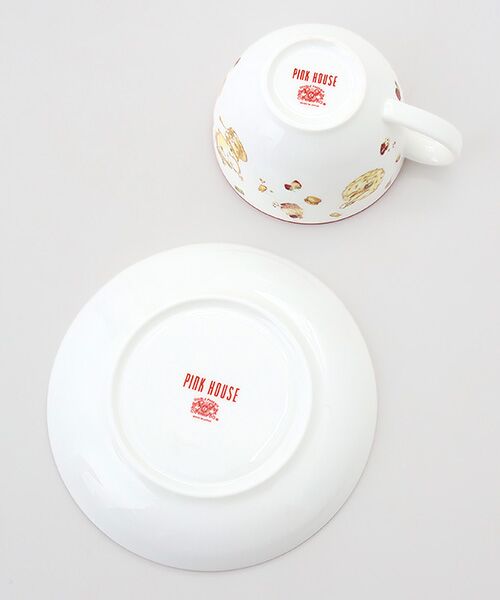 PINK HOUSE / ピンクハウス 食器 | 【PINK HOUSE LIFE STYLE】PH Tea Party 柄 カップ＆ソーサ― | 詳細3