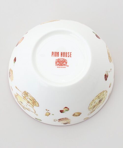 PINK HOUSE / ピンクハウス 食器 | 【PINK HOUSE LIFE STYLE】PH Tea Party 柄カフェオレボール | 詳細2