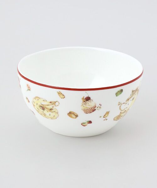 PINK HOUSE / ピンクハウス 食器 | 【PINK HOUSE LIFE STYLE】PH Tea Party 柄カフェオレボール（アカ系）