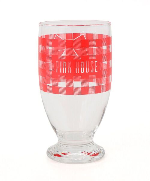 PINK HOUSE / ピンクハウス グラス・マグカップ | 【PINK HOUSE LIFE STYLE】ギンガムロゴグラスセット | 詳細3