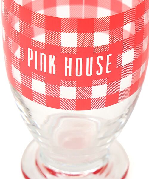 PINK HOUSE / ピンクハウス グラス・マグカップ | 【PINK HOUSE LIFE STYLE】ギンガムロゴグラスセット | 詳細5
