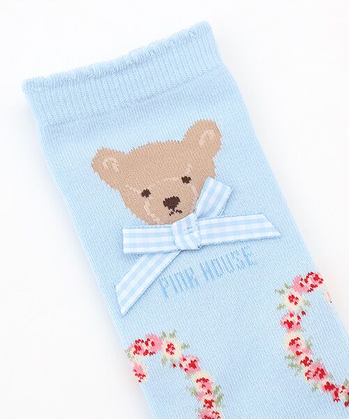 PINK HOUSE / ピンクハウス ソックス | テディローズモチーフソックス | 詳細1