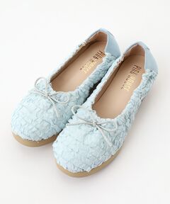 PINK HOUSE / ピンクハウス バレエシューズ | フリル使いバレエシューズ