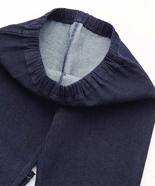 PINK HOUSE / ピンクハウス レギンス・スパッツ | フリル使いニットデニムレギンス | 詳細6