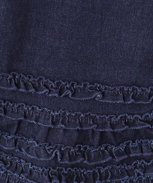 PINK HOUSE / ピンクハウス レギンス・スパッツ | フリル使いニットデニムレギンス | 詳細7